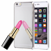 Tükrös védőtok Apple iPhone 6 Plus / 6S Plus -ra - ezüst