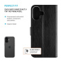 FIXED Opus flip tok iPhone 17-hez - fekete