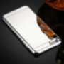 Tükrös védőtok Apple iPhone 6 Plus / 6S Plus -ra - ezüst