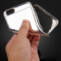 Tükrös védőtok Apple iPhone 6 Plus / 6S Plus -ra - ezüst