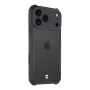 Tactical Quantum Stealth tok megerősített sarkokkal iPhone 17 Pro Max készülékhez - fekete
