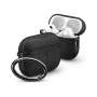 Spigen Urban Fit tok karabinerrel AirPods Pro 3-hoz - fekete