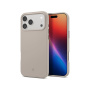 Spigen Silicone Fit szilikon tok MagSafe-fel az iPhone 17 Pro Max készülékhez - bézs