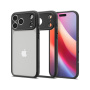 Spigen Ultra Hybrid átlátszó tok színes kerettel iPhone 17 Pro Max készülékhez - fekete
