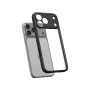 Spigen Ultra Hybrid átlátszó tok színes kerettel iPhone 17 Pro Max készülékhez - fekete