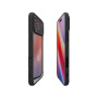 Spigen Ultra Hybrid átlátszó tok színes kerettel iPhone 17 Pro Max készülékhez - fekete