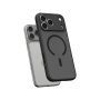 Spigen Ultra Hybrid matt átlátszó MagSafe tok iPhone 17 Pro Max készülékhez - fekete