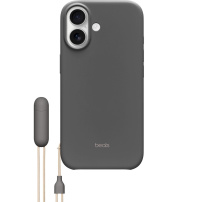 Beats matt állványos tok MagSafe funkcióval iPhone 17-hez - gránitszürke