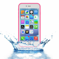 Vizálló védőtok gyémánt motívummal Apple iPhone 8 Plus / 7 Plus - rózsaszín