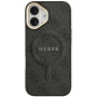 Guess 4G Gold Frame tok MagSafe funkcióval iPhone 17-hez - szürke