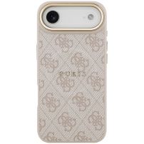 Guess 4G Gold Frame tok MagSafe funkcióval iPhone Air készülékhez - rózsaszín