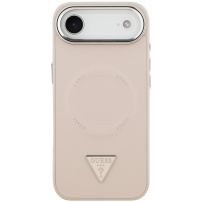 Guess Triangle Logo MagSafe tok iPhone Air készülékhez - rózsaszín