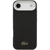 Lacoste Iconic Petit Pique Camera Stand tok MagSafe-fel iPhone Air készülékhez - fekete