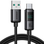 JOYROOM S-A16 Pro fonott töltő- és adatkábel - USB-A - USB-C - 1,2 m - fekete