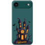 Halloween mintás védőtok iPhone Air készülékhez - petróleum