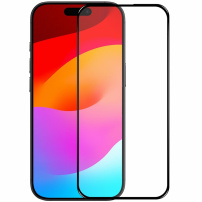 NORTHJO edzett 2.5D üveg fekete kerettel iPhone Air készülékhez