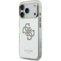 Guess Mirror 4G Glitter Logo tükrös tok MagSafe funkcióval iPhone 17 Pro készülékhez - arany