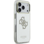 Guess Mirror 4G Glitter Logo tükrös tok MagSafe funkcióval iPhone 17 Pro készülékhez - arany