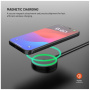 FIXED MagPad Slim Qi2 vezeték nélküli MagSafe töltő iPhone-hoz - 15W - fekete