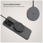 FIXED MagPad Slim Qi2 vezeték nélküli MagSafe töltő iPhone-hoz - 15W - fekete