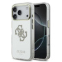 Guess Mirror 4G Glitter Logo tükrös tok MagSafe funkcióval iPhone 17 Pro készülékhez - arany