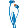 JBL T110 fülhallgató 3,5 mm-es jack csatlakozóval - kék