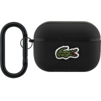 Lacoste Petit Pique Croc Logo Patch tok karabinerrel AirPods Pro 2-höz - fekete