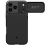 Spigen Optik Armor strapabíró tok kameravédővel és MagSafe funkcióval iPhone 17 Pro készülékhez - fekete