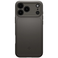 Spigen Thin Fit ultravékony tok MagSafe funkcióval iPhone 17 Pro készülékhez - sötétszürke