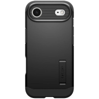 Spigen Tough Armor T tartós, állvánnyal és MagSafe funkcióval ellátott tok iPhone Air készülékhez - fekete