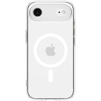 Spigen Ultra Hybrid matt átlátszó fehér MagSafe tok iPhone Air készülékhez - átlátszó
