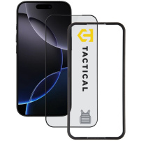 Tactical Glass Impact Armour edzett 3D üveg fekete kerettel iPhone 17 Pro készülékhez