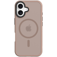 Tactical Hyperstealth átlátszó tok MagSafe funkcióval iPhone 17-hez - barna