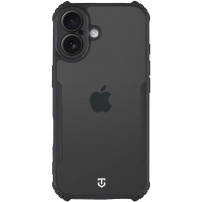 Tactical Quantum Stealth tok megerősített sarkokkal iPhone 17-hez - fekete