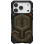 UAG Monarch Pro Kevlar extrém strapabíró tok MagSafe funkcióval iPhone 17 Pro Max készülékhez - olívazöld