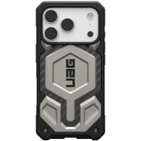 UAG Monarch Pro Titanium extrém strapabíró tok MagSafe-fel iPhone 17 Pro Max készülékhez - szürke