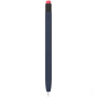 AhaStyle szilikon ceruza radírral stílusú tok - Apple Pencil 1. generáció - sötétkék