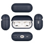 Védő bőr tok AirPods Pro 3-hoz - olíva