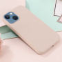 Szilikon tok MagSafe-al iPhone 14-hez - óarany