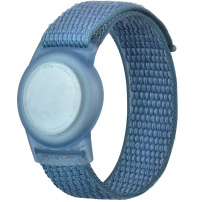 Nylon csuklópánt stílusú AirTag 1 / 2 tok - kék