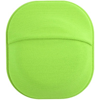 Tépőzáras AirTag 1 / 2 tok mikroszálas anyagból - neon zöld