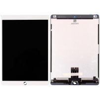 Refurbished Original pótalkatrész - LCD panel érintőképernyővel Apple iPad Pro 10,5" - fehér