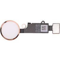 Pótalkatrész - Home Button "vissza" funkcióval Apple iPhone 7 - rózsaszín-arany