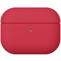 Védő bőr tok AirPods Pro 3-hoz - piros