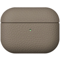 Védő bőr tok AirPods Pro 3-hoz - barna