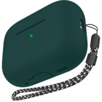 AhaStyle szilikon tok pánttal AirPods Pro 3-hoz - petrolkék