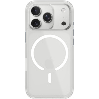 Átlátszó, fényes MagSafe tok iPhone 17 Pro-hoz - átlátszó