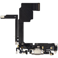 Töltő és audio flex csatlakozó iPhone 15 Pro-hoz - természetes titán