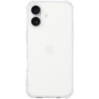 Átlátszó, megerősített sarkokkal ellátott tok iPhone 17-hez - átlátszó