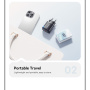 ESSAGER ES-CD52 gyorstöltő adapter USB-C porttal - 30W - fehér